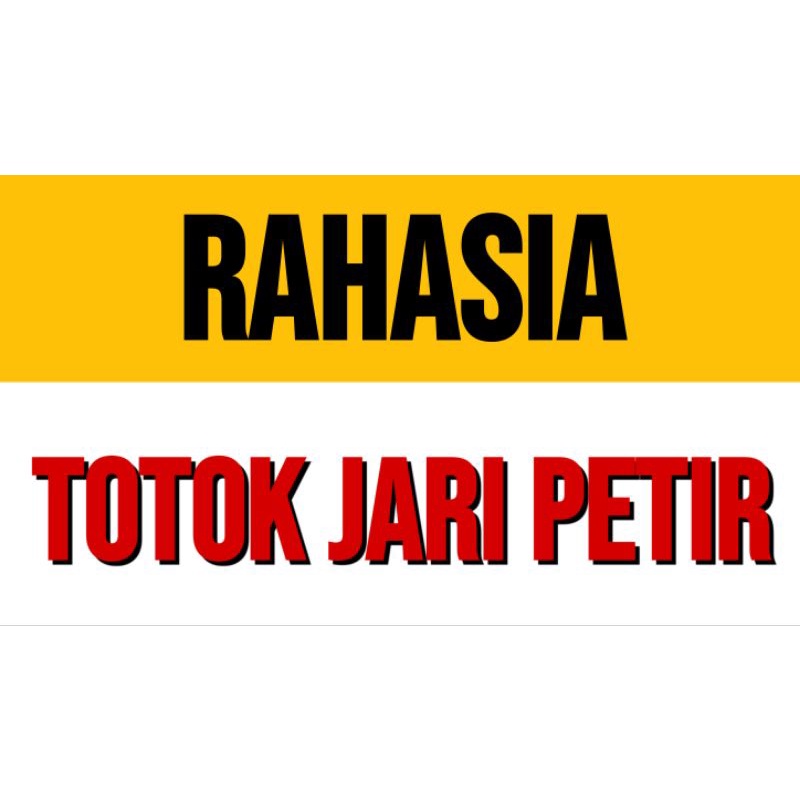 Jual Buku Rahasia Totok Jari Petir Shopee Indonesia