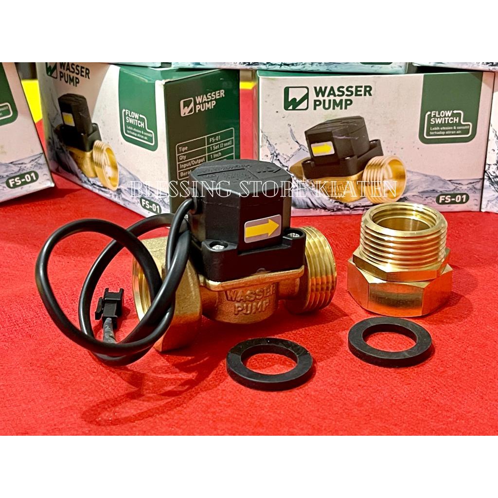Jual Flow Switch Wasser Otomatis Flow Switch Pompa Wasser Original Fs