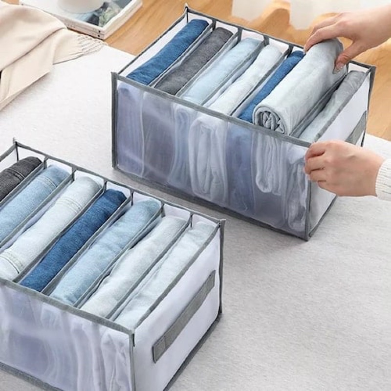 Jual Organizer Wadah Tempat Kotak Box Storage Pembatas Sekat Pakaian ...