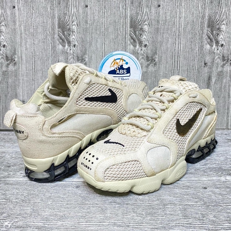 Sepatu Stussy X Air Zoom Spiridon Beli Stüssy X Nike Air Zoom