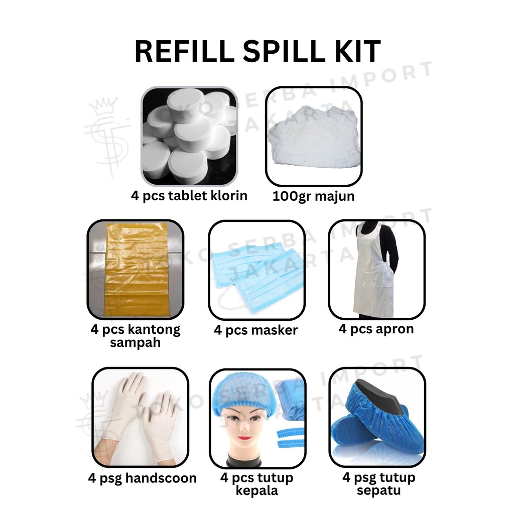 Jual SPILL KIT INFEKSIUS/ APD Rumah Sakit/ Puskesmas/ Klinik | Shopee ...