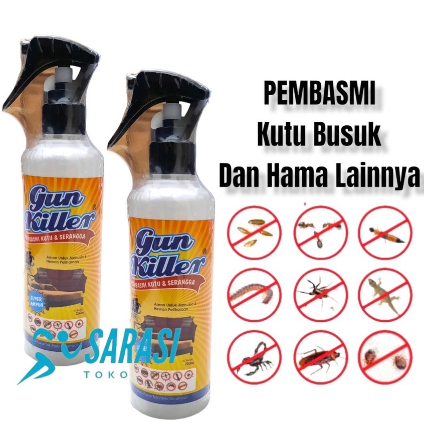 Jual Anti Kutu Kasur Tungau Tumilla Lebih Efektif Gun Killer Pembasmi