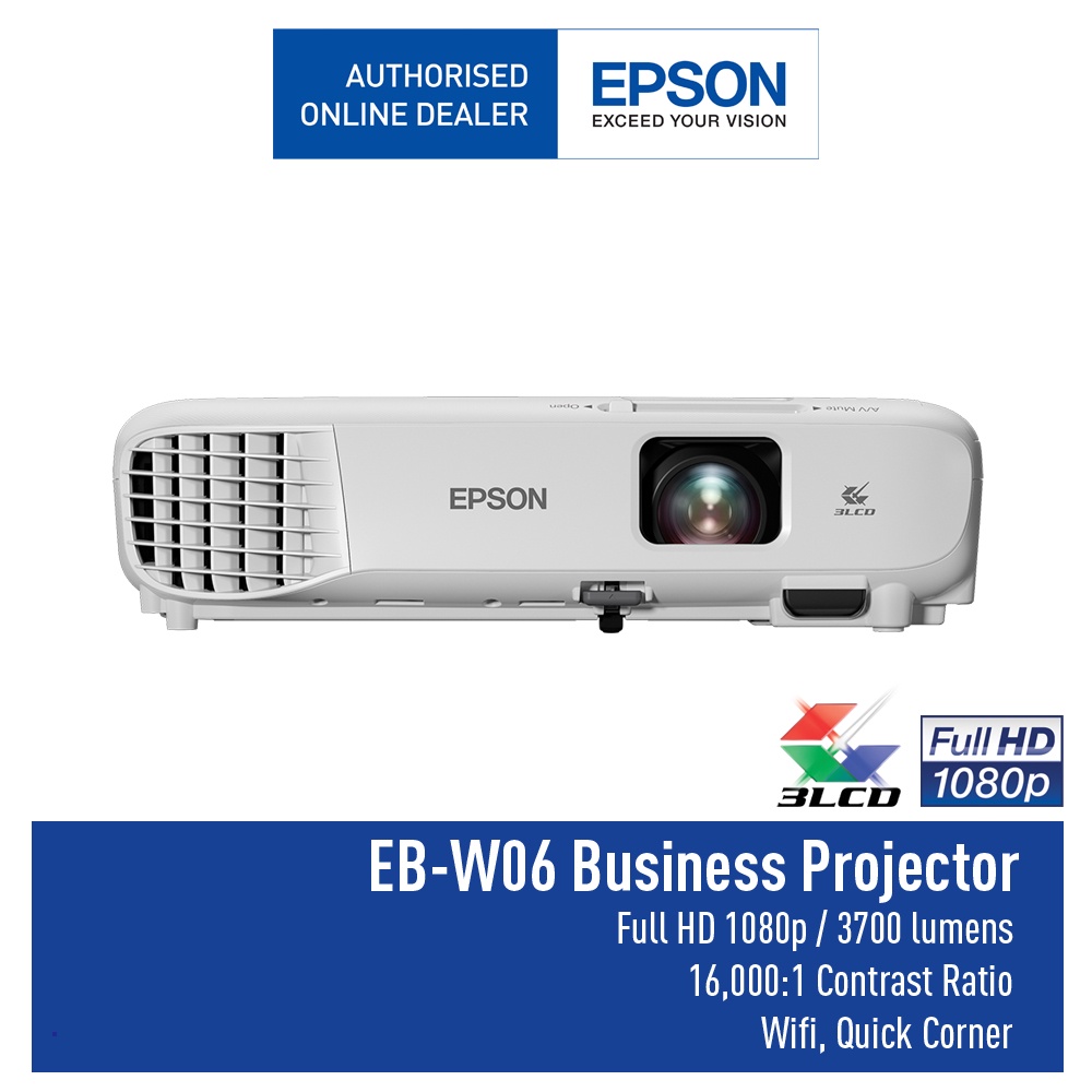 Jual LCD Projector Epson EBW06 Shopee Indonesia