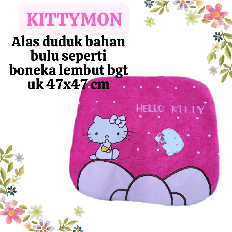 Jual Alas duduk uk 47x47 cm hello kitty | Shopee Indonesia