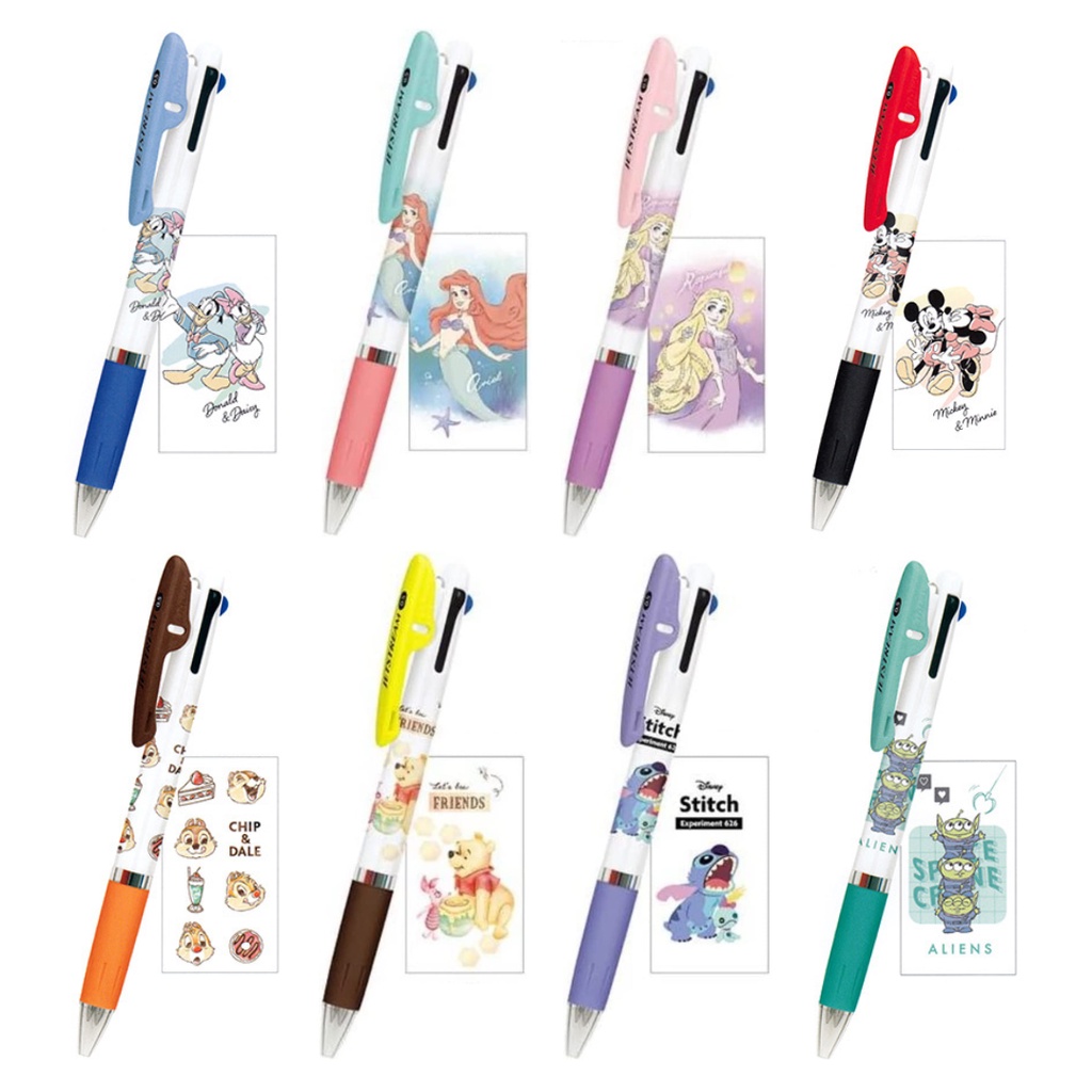 Jual Uni Jetstream 3 Color Multi Pen Disney Donald Duck Chip n' Dale ...