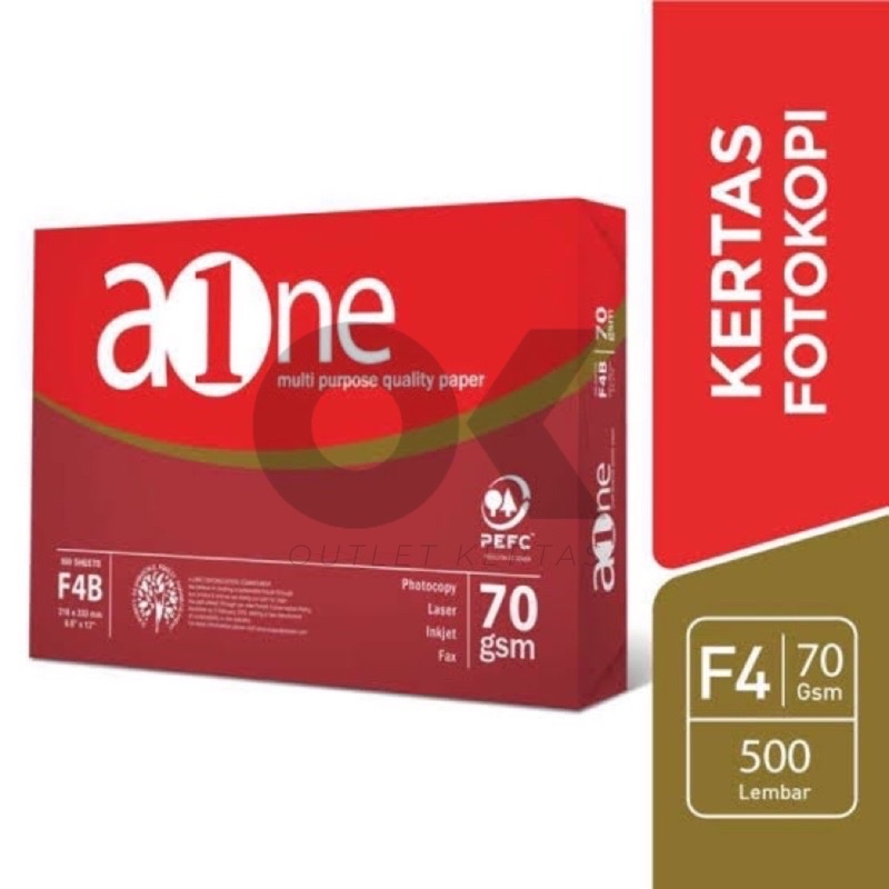 Jual Kertas Hvs F4 Aone 70gr Shopee Indonesia