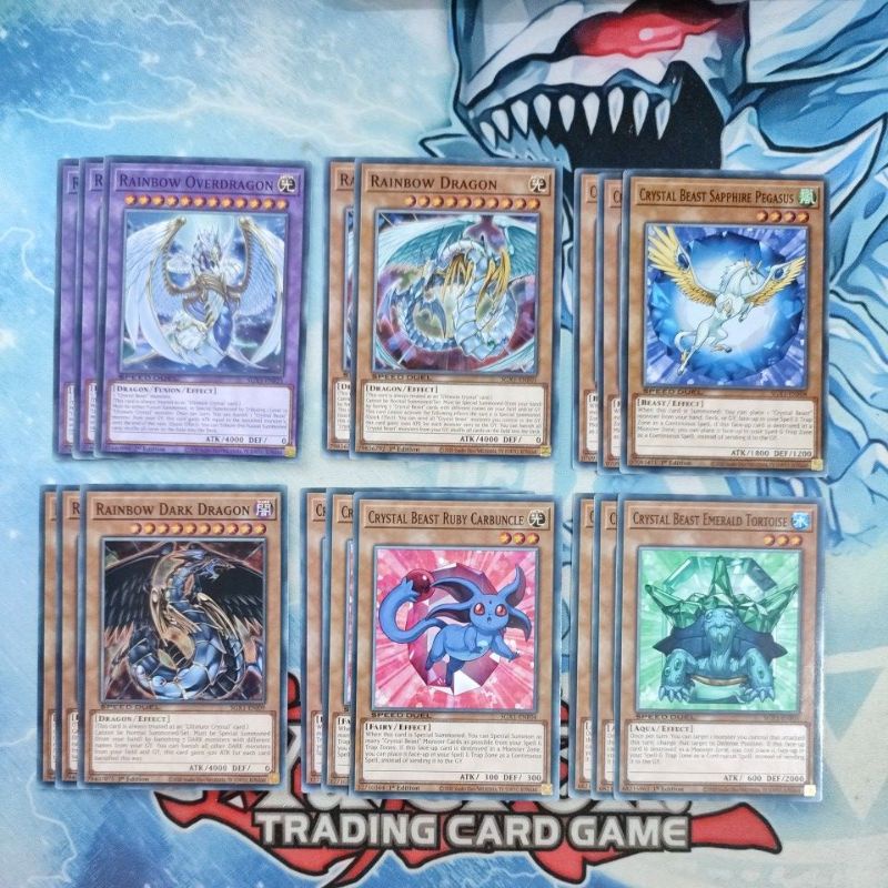 Jual yugioh core deck crystal beast SGX1 PROMO original | Shopee Indonesia