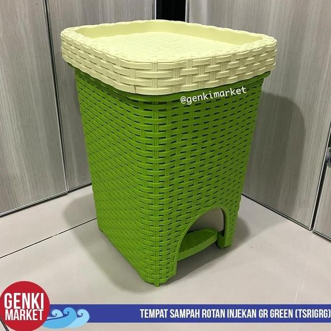 Jual Tempat Sampah Injak Rotan Tong Sampah Indoor Keranjang Sampah Fg546fg Shopee Indonesia 4024