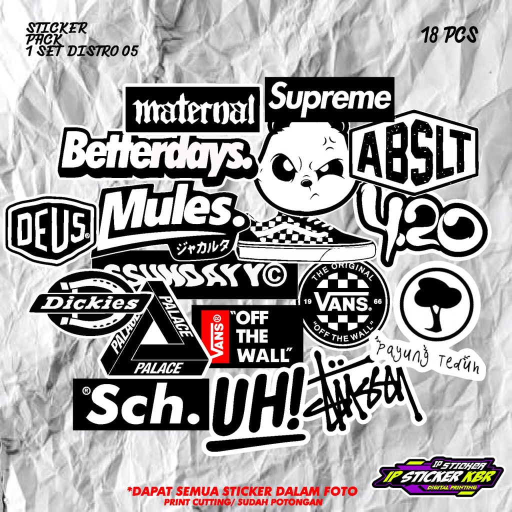 Jual STIKER PACK RACING / STIKER MOTOR / STICKER CUTTING / STICKER PACK ...