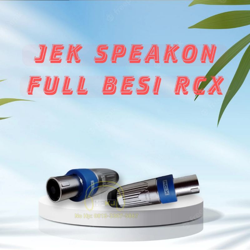 Jual JACK SPEAKON SPICON RCX RC-717 jek speakon rcx Silver | Shopee ...