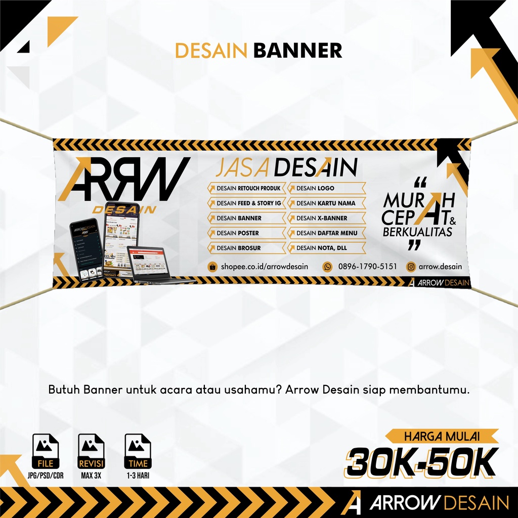 Jual DESAIN BANNER | Shopee Indonesia