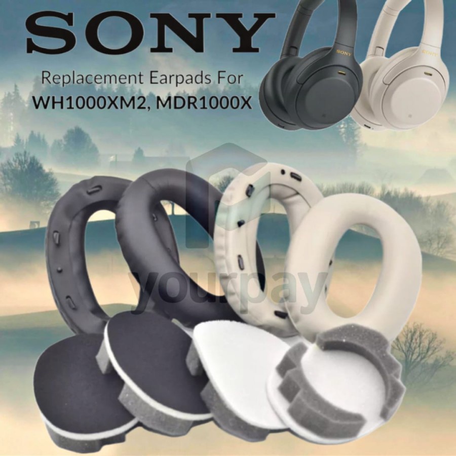 Jual Earcup/Earpad Foam Sony WH1000xm2 WH1000 WH 1000xm2 1000 xm2