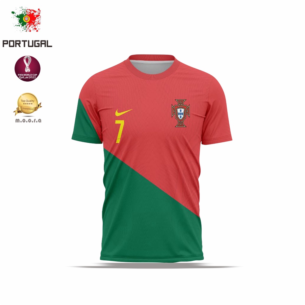 TIMPCV 2021 Portugal #7 Cristiano Ronaldo Kids Football Jersey