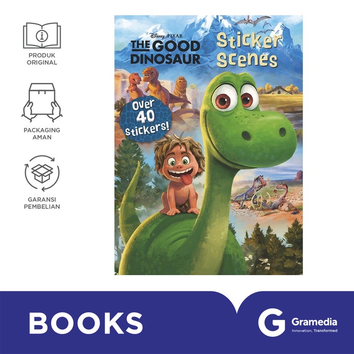 Jual Disney Pixar The Good Dinosaur Sticker Scenes Shopee Indonesia