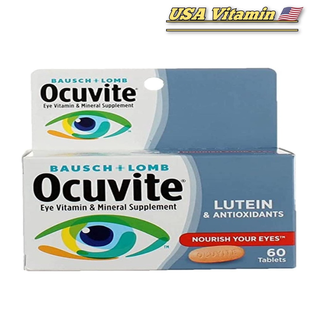 Jual Bausch + Lomb Ocuvite Eye Vitamin & Mineral Supplement Lutein