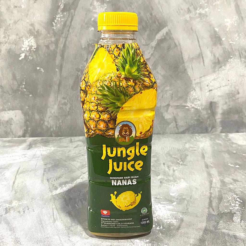 Jual Jungle Juice Pineapple Drink Minuman Jus Sari Buah Nanas 1000ml Shopee Indonesia 7912