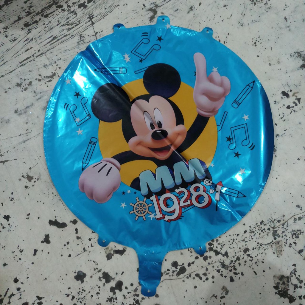 Jual Balon Mickey Minnie mouse bulat 40cm | Shopee Indonesia