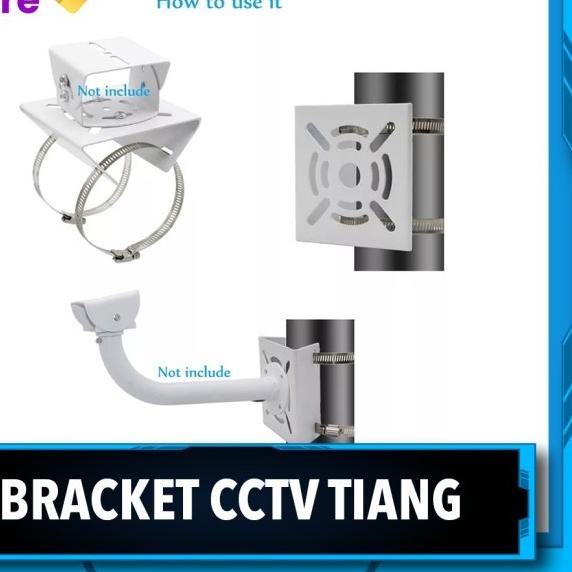 Jual Braket CCTV Tiang / Bracket Kamera Outdoor / Breket Housing ...