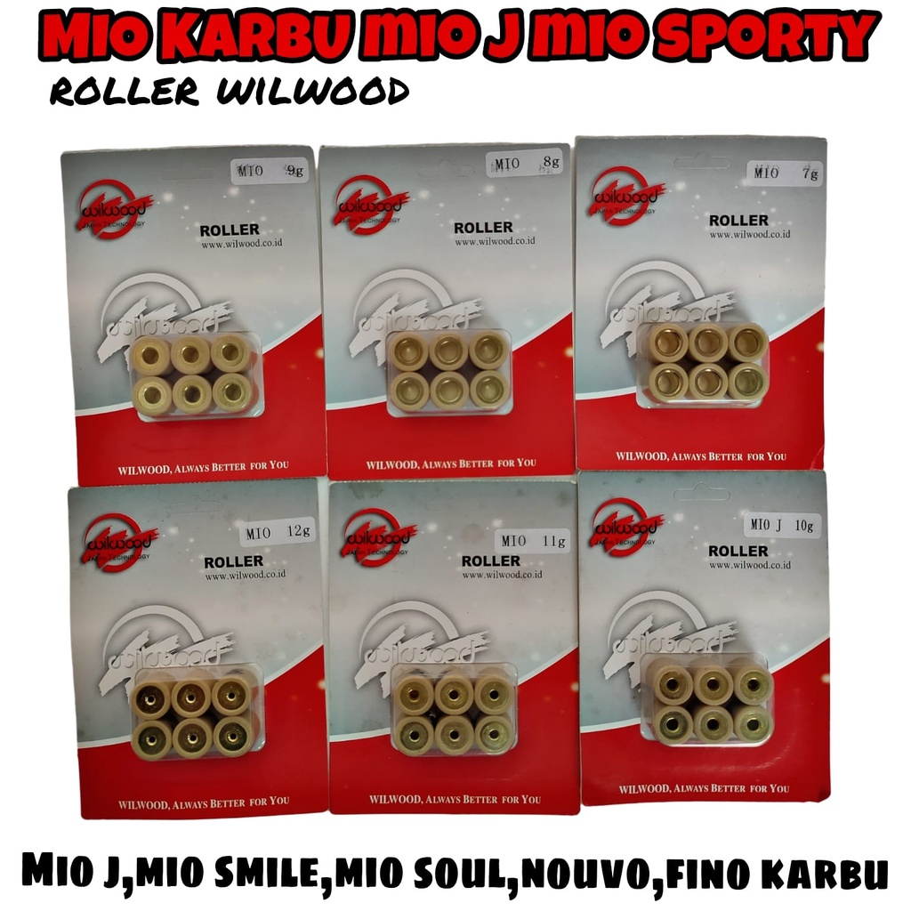 Jual Roller Racing Mio Fino X-Ride Fino Nouvo 110cc Karbu WILLWOOD ...