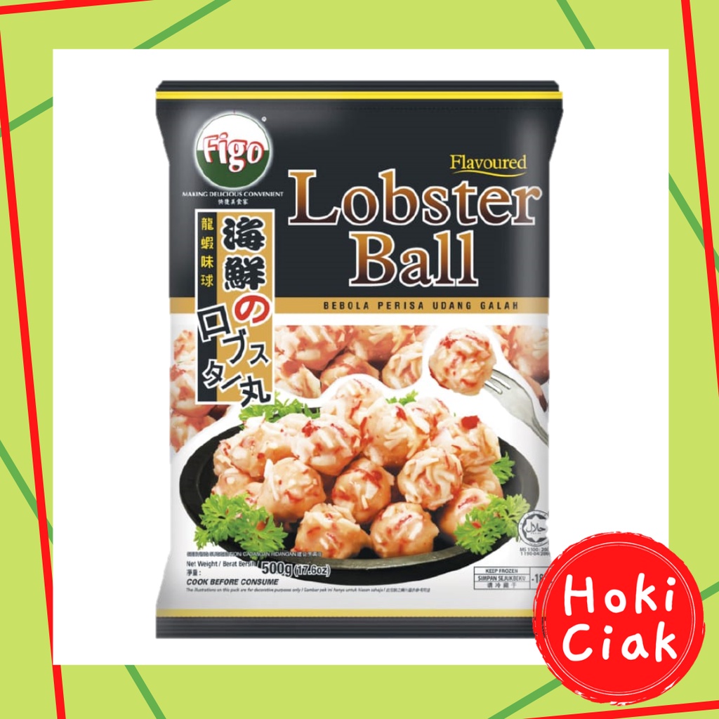 Jual Figo Lobster Ball Bakso Olahan Rasa Udang Galah 500 Gr Untuk