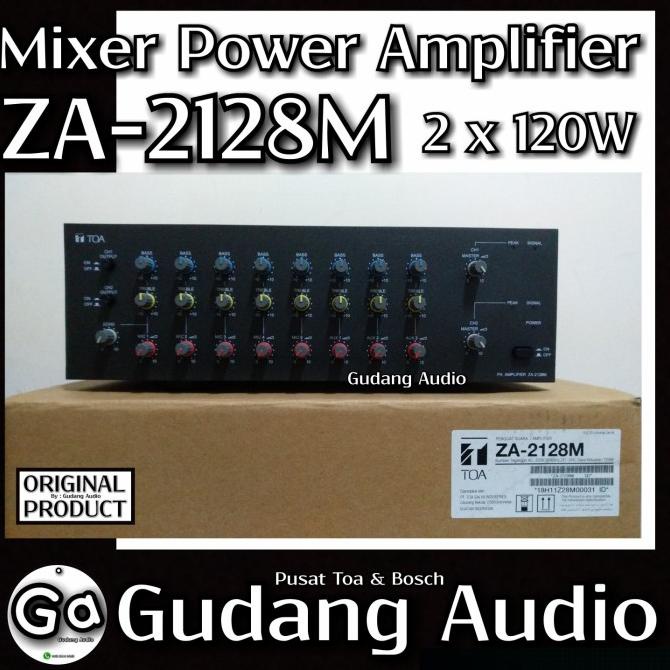 Jual Distributor Power Mixer Amplifier Toa Za 2128M Shopee Indonesia