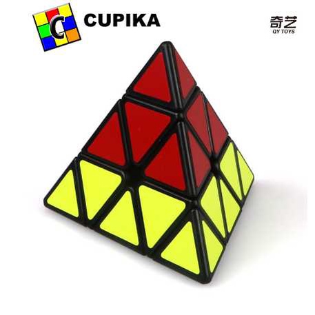 Jual Cube Puzzle Qiyi Pyraminx VOLCANO Unik Viral Termurah | Shopee ...