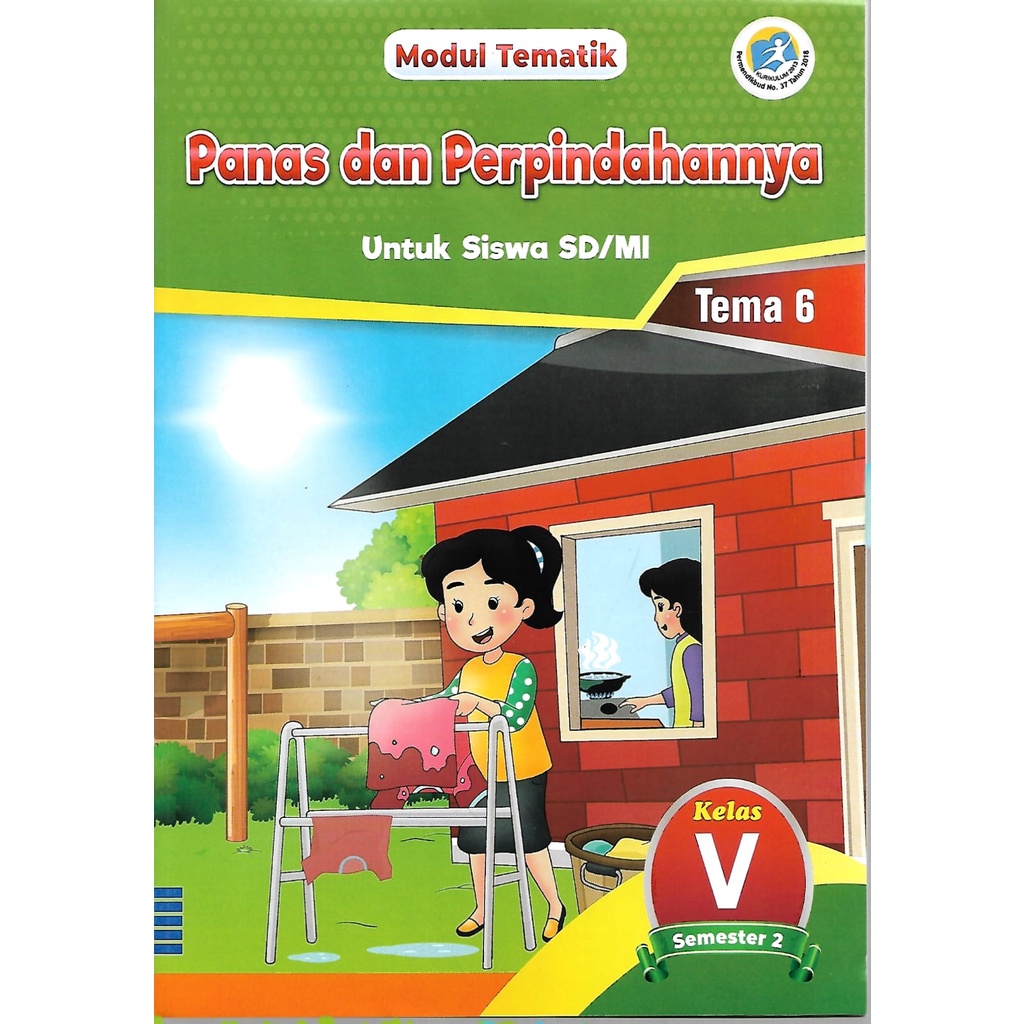Jual Buku Paket LKS Tematik kelas 5 SD/MI Tema 6,7,8,9 Semester 2 ...