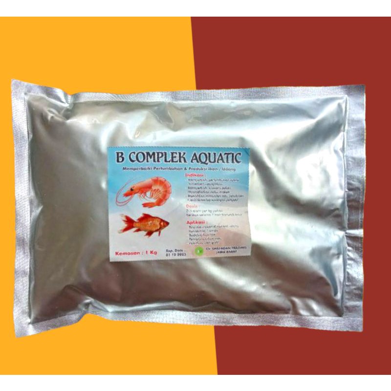 Jual Vitamin Ikan Lele Nila Mas Patin Bandeng Vitamin B Komplek Kg Shopee Indonesia