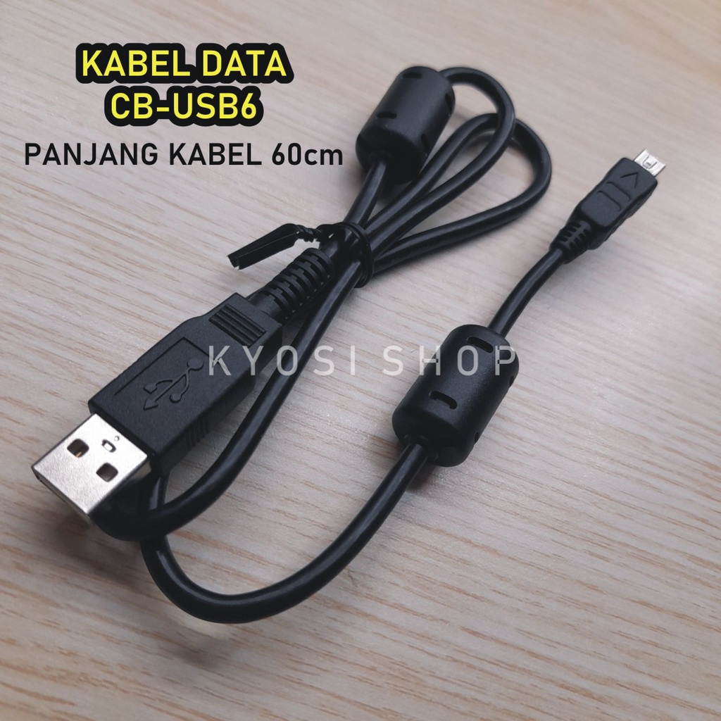 Cavo Dati USB Per Olympus XZ-1 – Sostituto CB-USB5 / CB-USB6, Lunghezza 1,5 Metri, Nero, Marca OTB