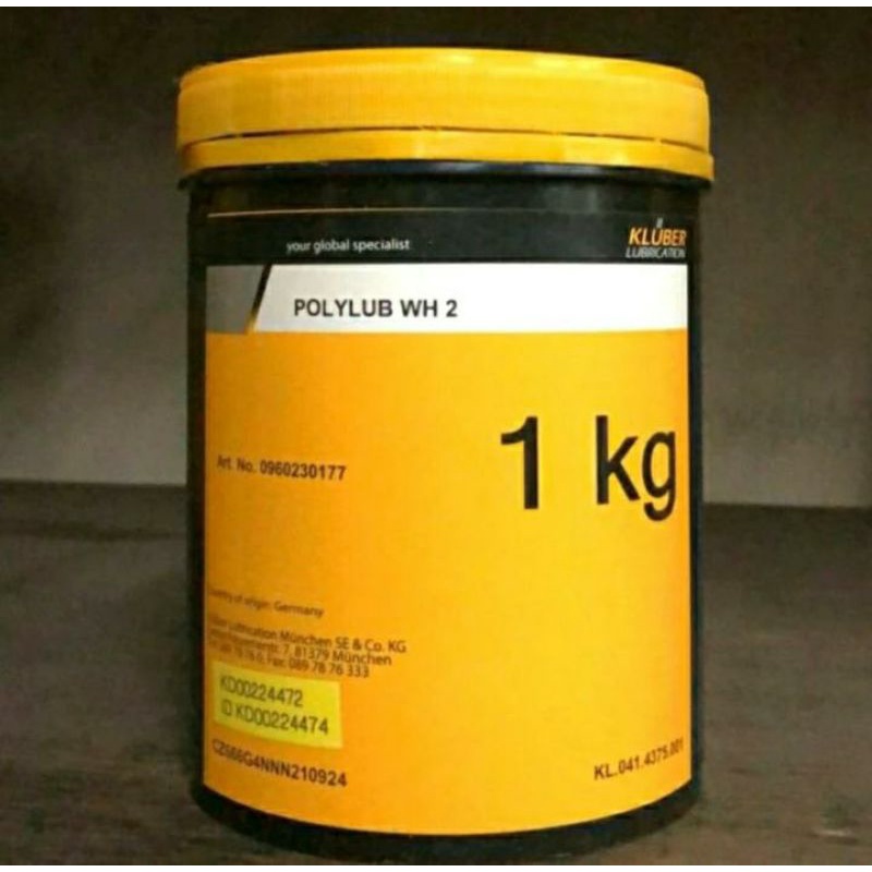 Jual KLUBER POLYLUB WH 2 GREASE ORIGINAL GERMANY Shopee Indonesia