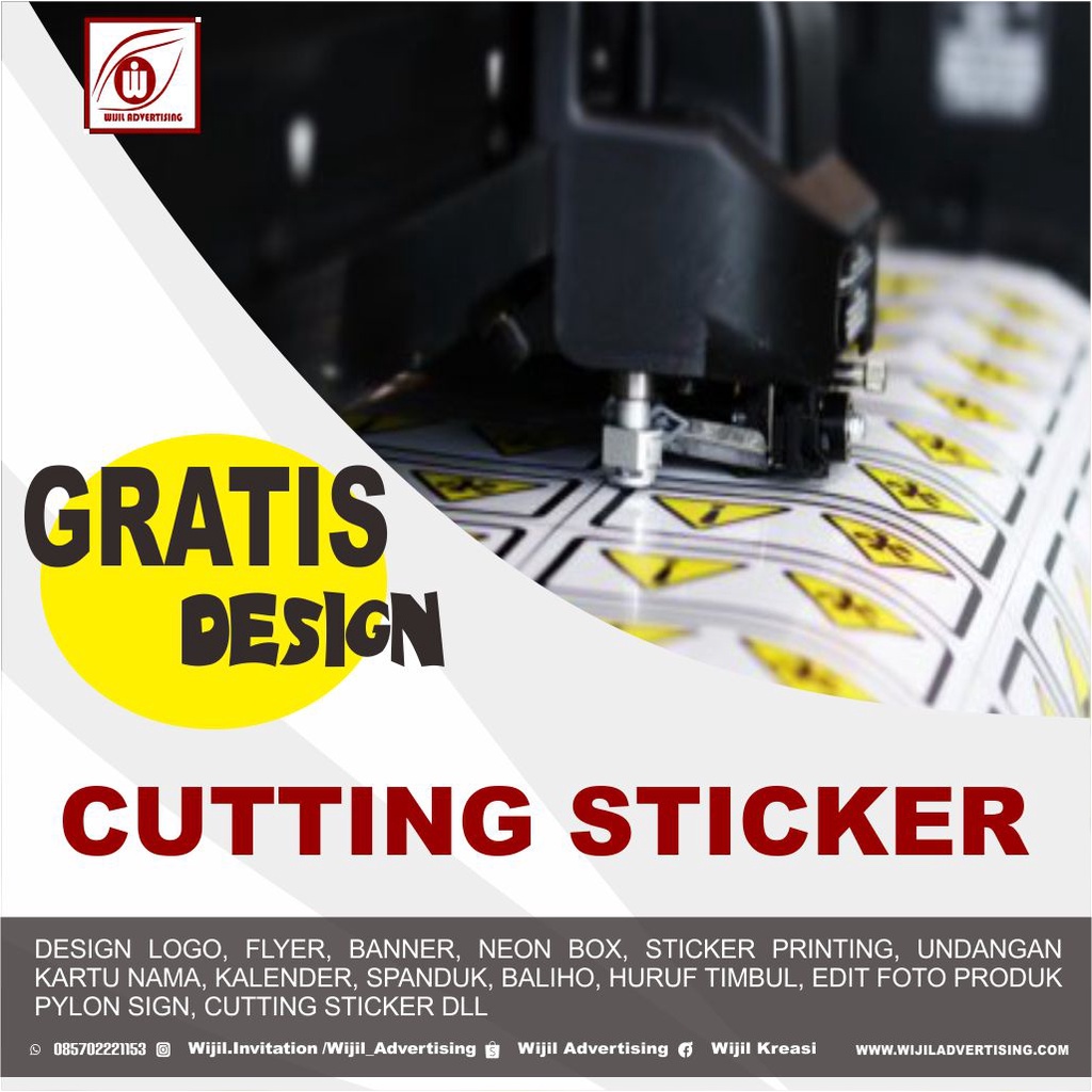 Jual cutting sticker custom | Shopee Indonesia