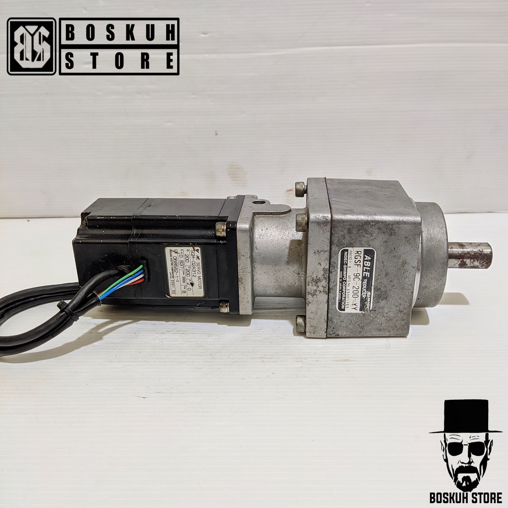 Jual Ac Servo Motor GEARHEAD YASKAWA 200 W 200 V 2.0 A 3000Rpm Shopee Indonesia