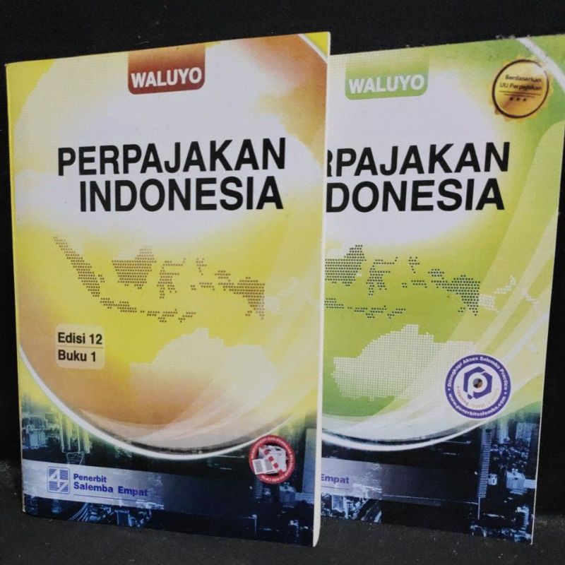 Jual Paket 2 Buku Perpajakan Indonesia Edisi 12 Buku 1 & 2 (Waluyo ...