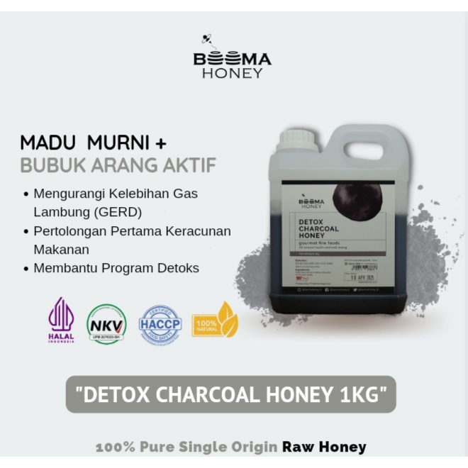 Jual Beema Honey Detox Charcoal Honey GERD Solution Shopee Indonesia