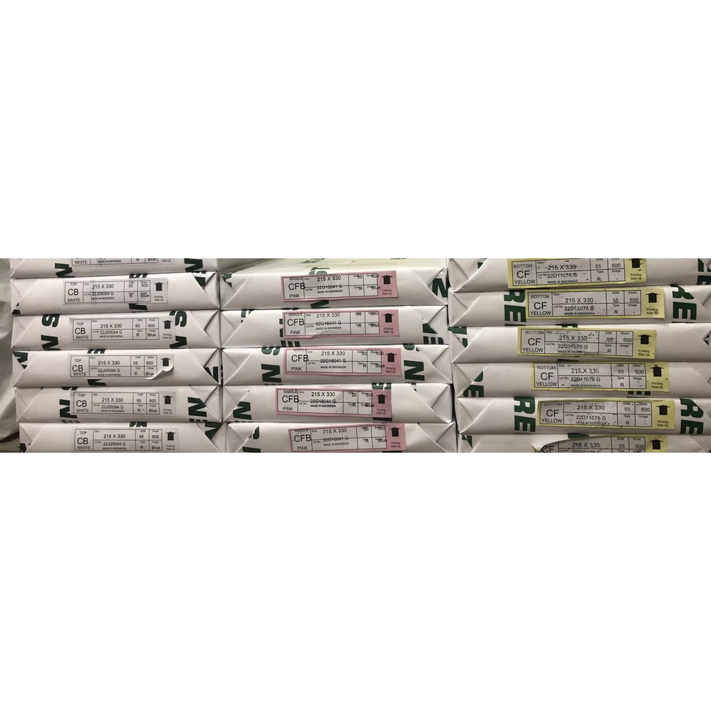 Jual Kertas NCR F4 Carbonless Paper (GREEN STAR) *harga per 1 rim ...