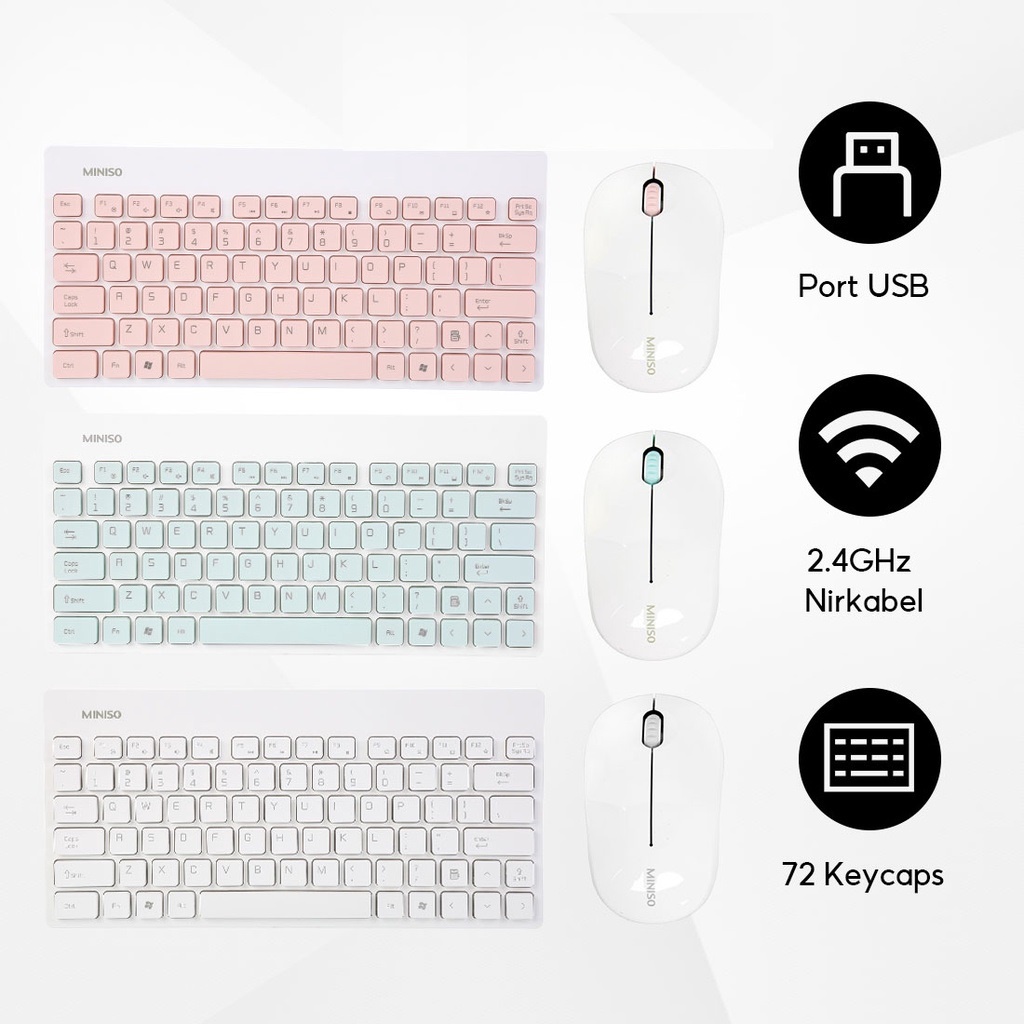 jual-miniso-wireless-mouse-keyboard-set-shopee-indonesia