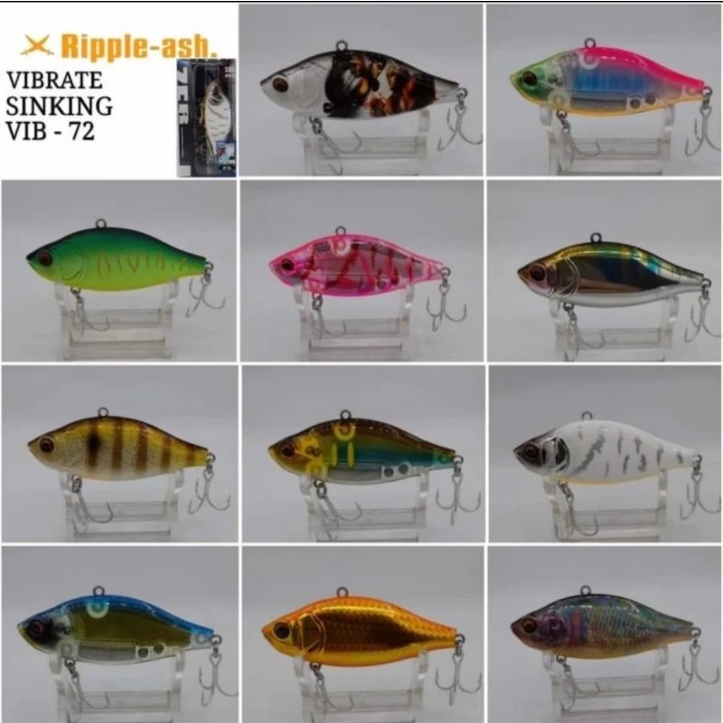 Jual RIPPLE ASH ZERO ARISE KN VIB-72 LURE | Shopee Indonesia