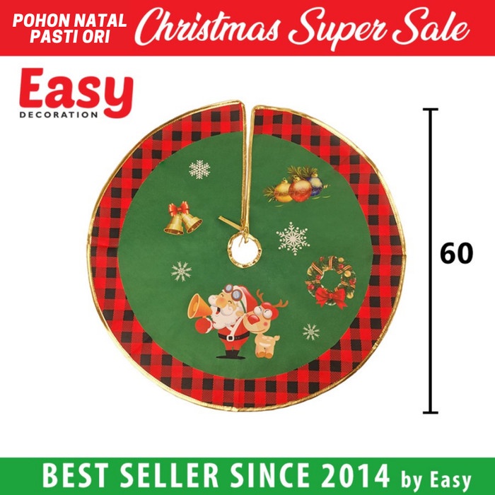 Jual [READY] Alas Penutup Kaki Pohon Natal Karpet Christmas Tree Mat ...