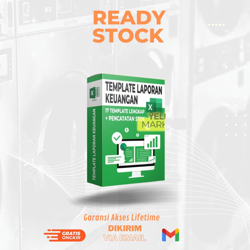 Jual 17 Template Keuangan Usaha Lengkap Format Excel Bonus Pencatatan Stok Produk Shopee 9210