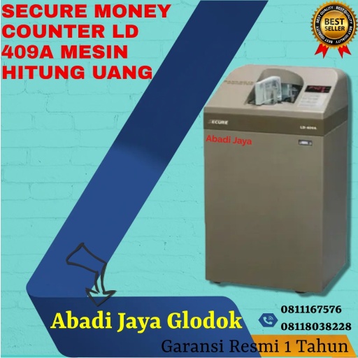 Jual SECURE MONEY COUNTER LD 409A MESIN HITUNG UANG | Shopee Indonesia