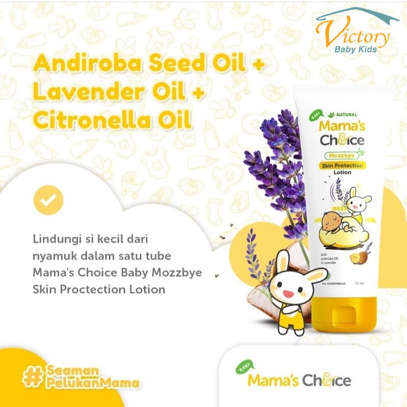 Jual Mama's Choice Baby Mozzbye Skin Protection Lotion Anti Nyamuk