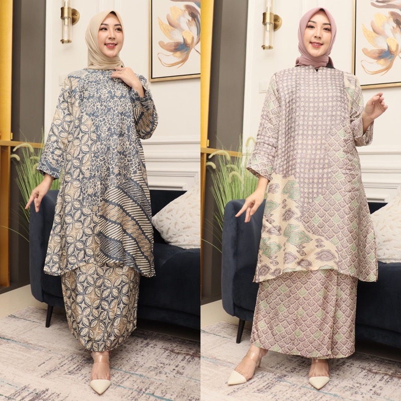 Jual SET ROK BATIK PREMIUM GIES 1808|SET ROK BATIK MALAY|SET ROK BATIK ...