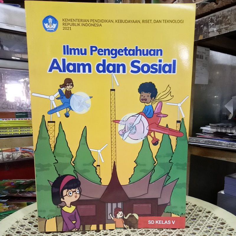 Jual BUKU PAKET ILMU PENGETAHUAN ALAM DAN SOSIAL KELAS V,5 SD KURIKULUM ...