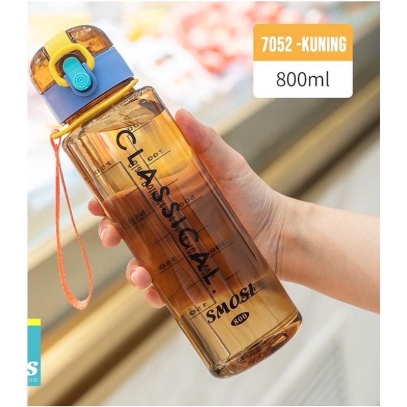 Jual Botol minum Jumbo 2 LITER Motivasi Penanda waktu Tritan Quifit ...