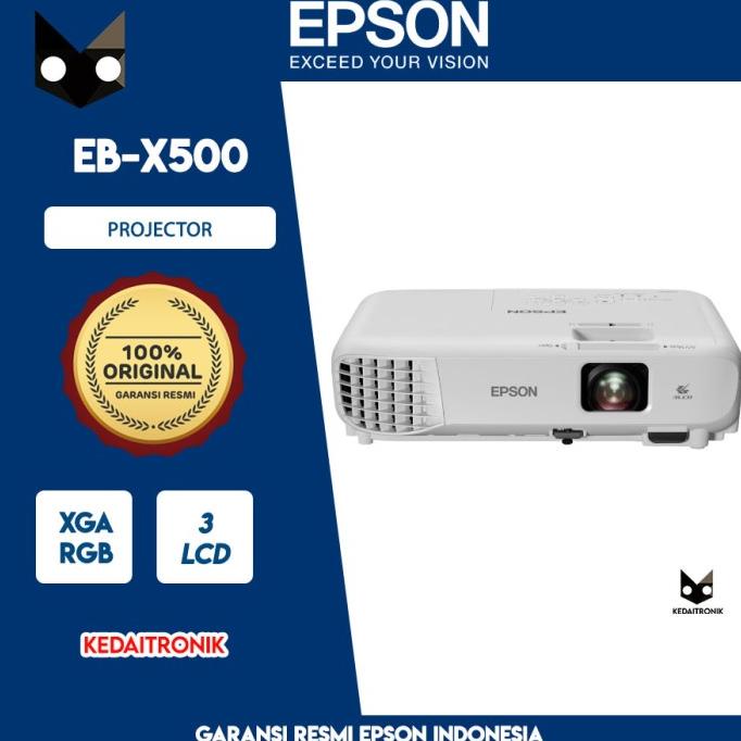 Jual Projector EBX500 Epson XGA 3LCD 3600 Lumens White Technology ...