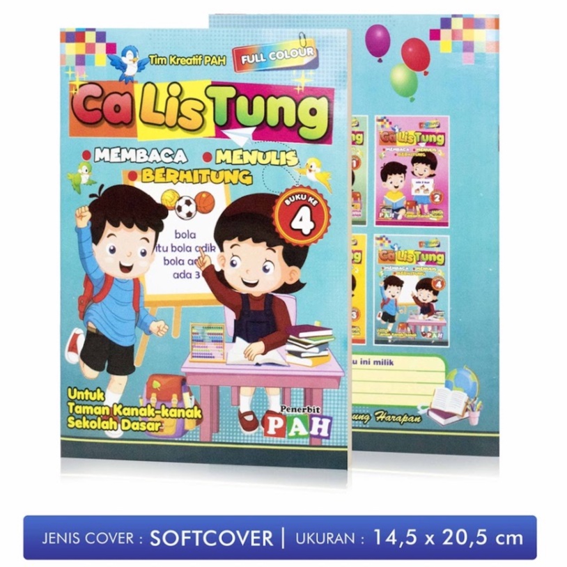 Jual BUKU ANAK - BUKU BELAJAR MEMBACA MENULIS BERHITUNG CALISTUNG JILID ...