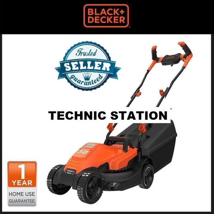 Jual Mesin Potong Rumput Dorong Listrik Black Decker 1200W 32cm ...