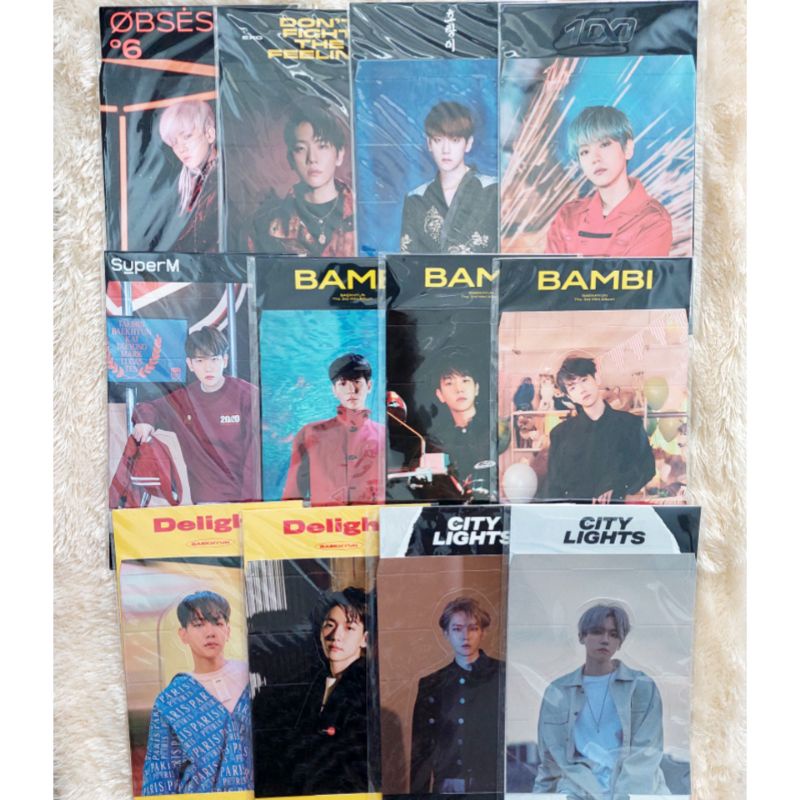 Jual Photocard-exo-baekhyun-city-lights Harga Terbaik & Termurah