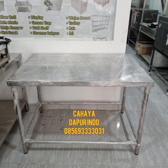 Jual meja stainless steel / Meja Dapur / Meja Restoran / meja Cafe ...