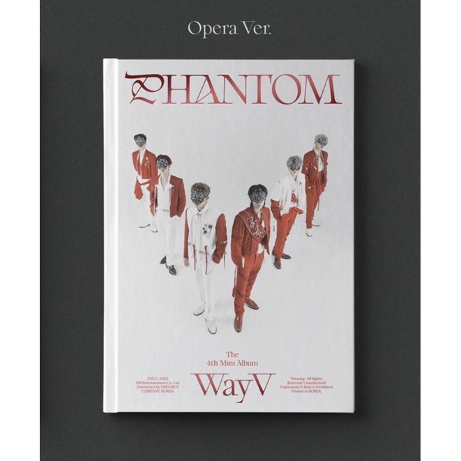 WayV Phantom 中国限定ポスター 4枚セット 新品（WAYV (웨이션